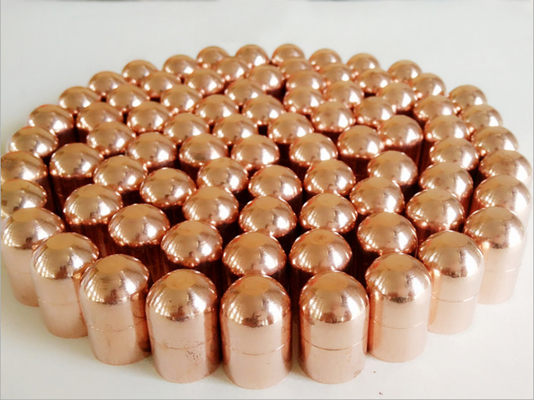 Хорошая цена. Электроды заварки выполненные на заказ 13 Mm пятна меди Rresistance онлайн
