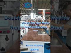 Сварка оцинкованной армированной стали с двумя руками сварщика